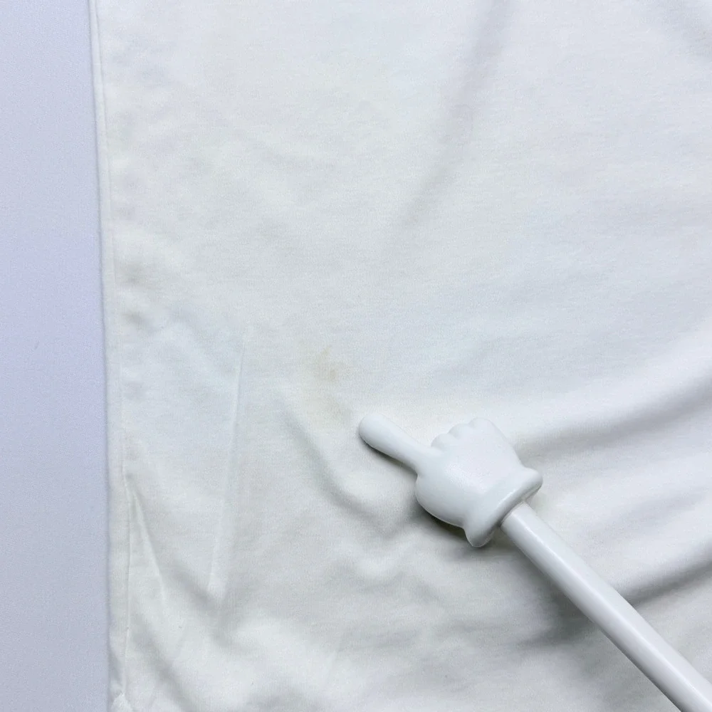 Banana Republic Mens XL White Dress Polo Short Sleeve Cotton Solid Shirt